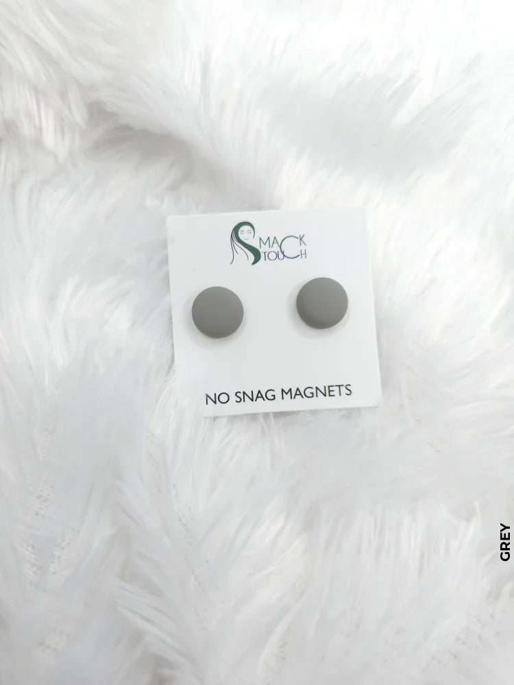 Super Strong Magnetic Hijab Pins (2 Pcs) Grey Buckle