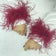 Fur feather band under abaya different colors اكمام ريش الوان متوفر