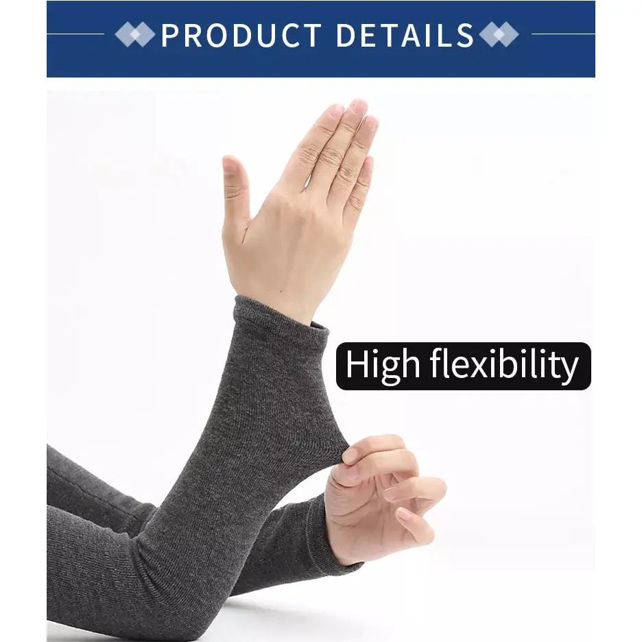 Cashmere sleeves for winter gloves