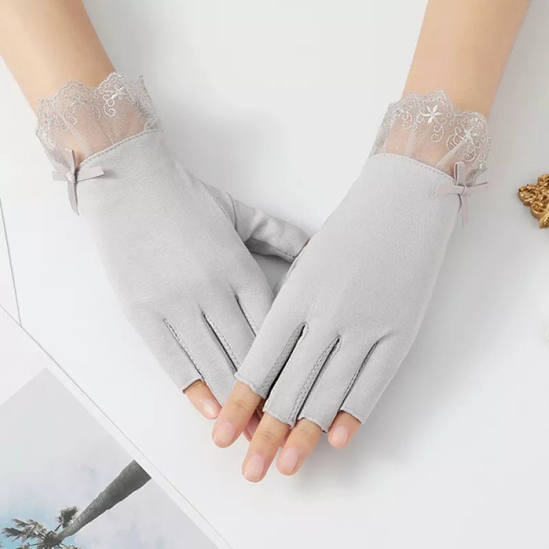 Maxdot UV Protection Driving Gloves Fingerless Kuwait