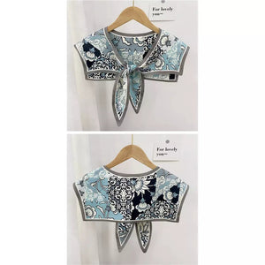 Geometric printed collar