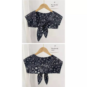 Geometric printed collar