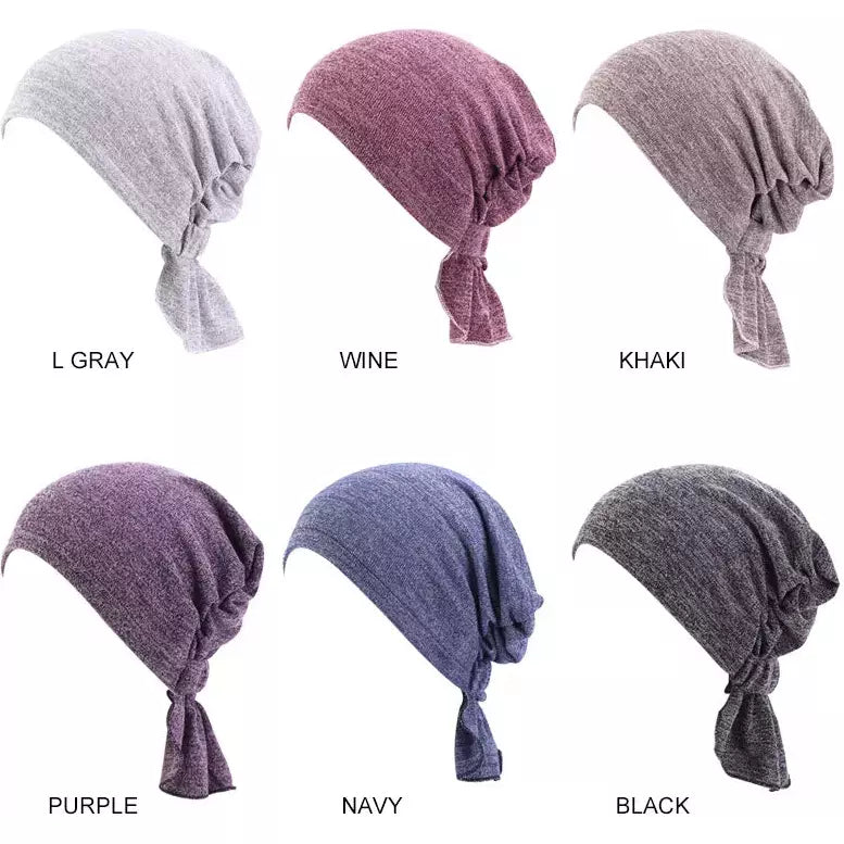 Ruched headwrap turban cap headscarf for women