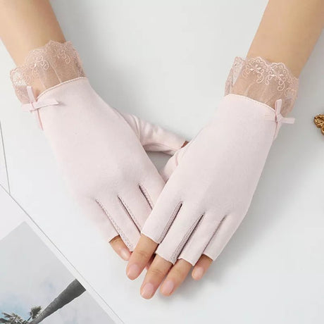 Fingerless Sun protection Driving Gloves