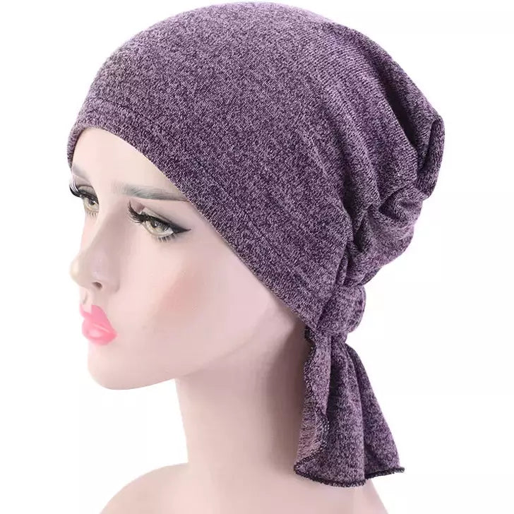 Ruched headwrap turban cap headscarf for women