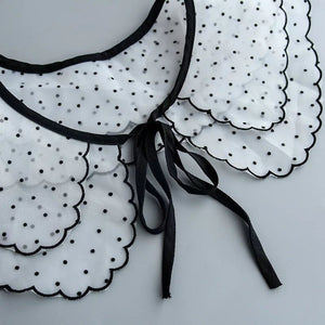 Polka Dot dickey Collar for women detachable