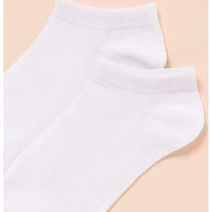 10 pair solid ankle socks for school