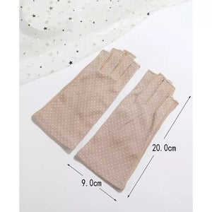 Fingerless Sun protection Driving Gloves