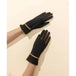 Braided touch gloves for winter