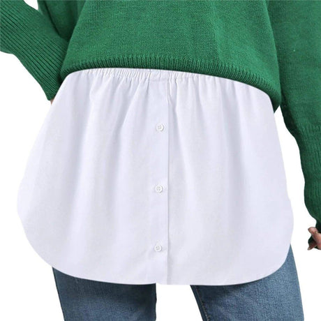 Shirt Extender for women mini skirt Cotton material