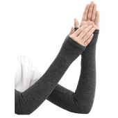 Cashmere sleeves for winter gloves