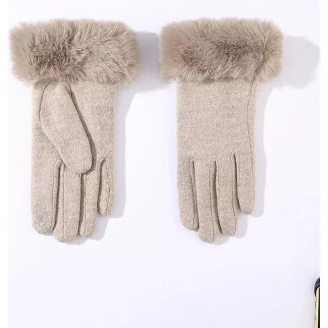 Fuzzy Gloves for Winter