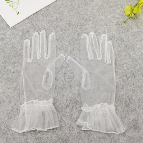 Transparent Gloves for Women | Stretchable | Fancy