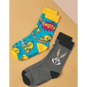 Looney Tunes Socks | Child Socks | 2 Pair