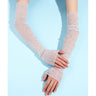 Women flash crystal sleeves