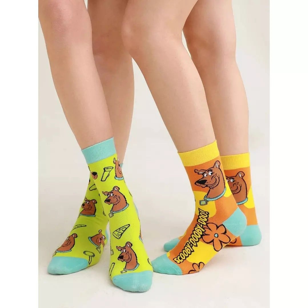 Cartoon Graphic Socks | Scooby Doo | 2 Pair