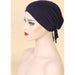 Women underscarf bonnet cap adjustable undercap