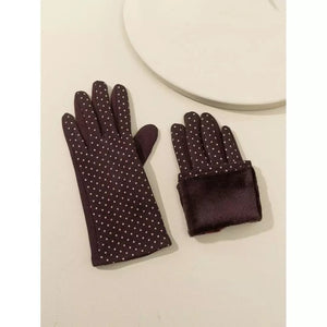 Polka Dot Gloves | Screen Gloves | 2 Colors