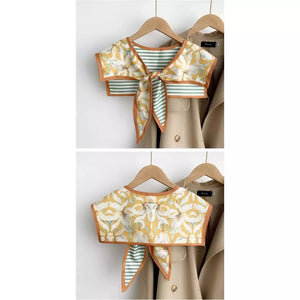 Geometric printed collar