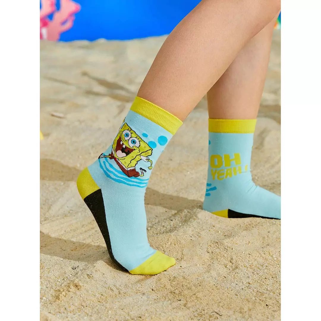 Sponge Bob Socks | Child Socks | 2 Pair