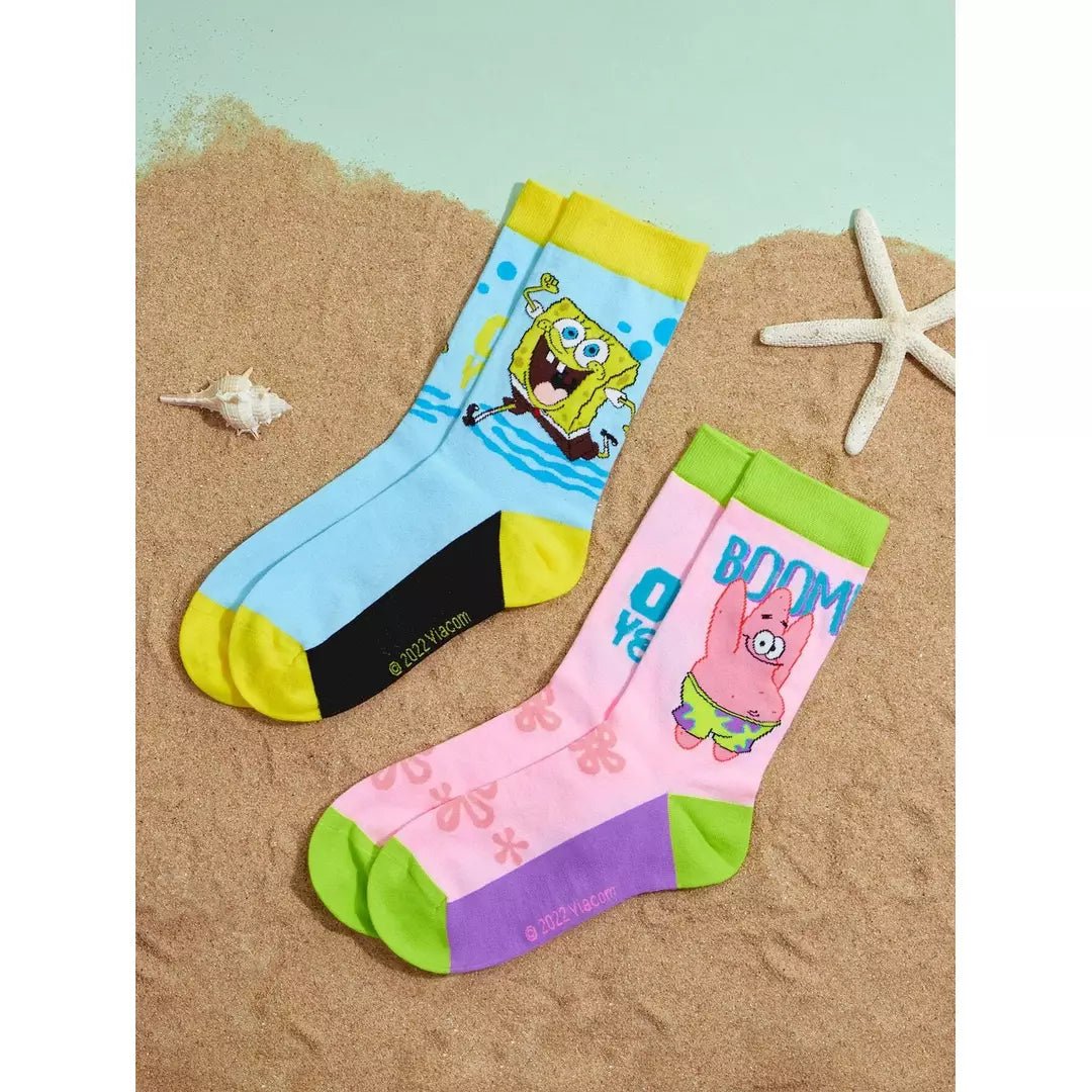 Sponge Bob Socks | Child Socks | 2 Pair