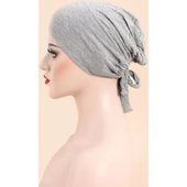 Women underscarf bonnet cap adjustable undercap