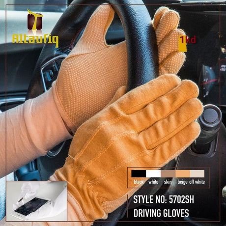Driving Long gloves for women