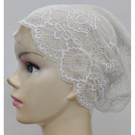 Lace inner cap women headwear