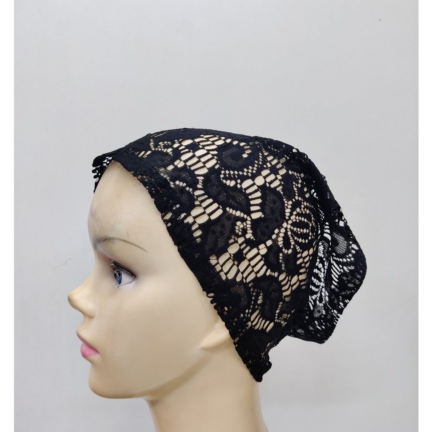 Lace inner cap women headwear