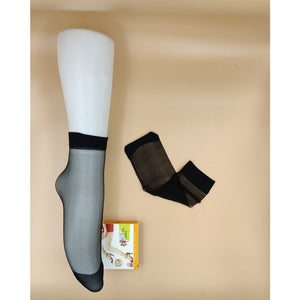 Transparent Socks for Women | 2 Colour | 5 Pair