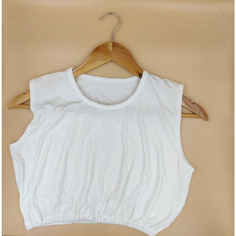 Women O-Neck sleeveless crew neck top