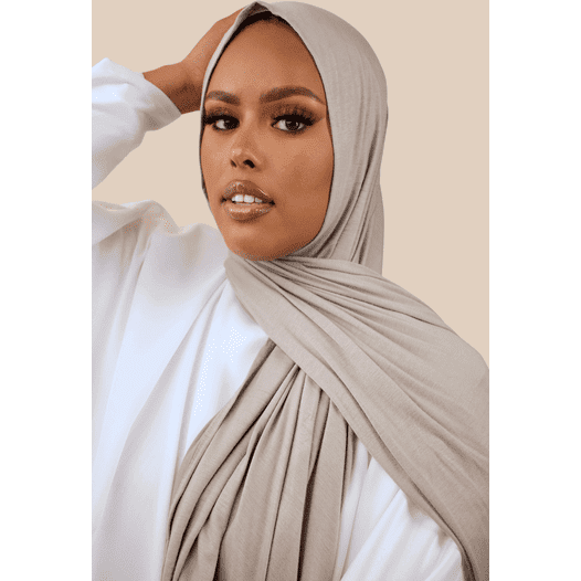 Cotton jersey scarf deals