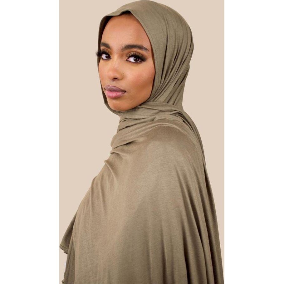 Kuwait Lady's Double Stretch Cotton jersey Scarves