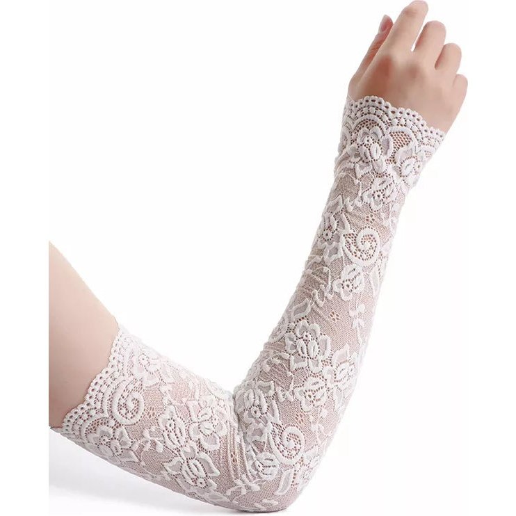 Lace Arm Sleeve UV protection Smack Touch