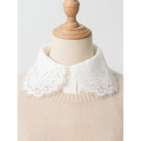 Lace Trim Dickey Collars