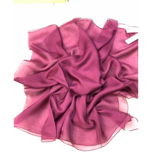 Pure Silk Scarf for women | 600+ Colors | 100% Pure